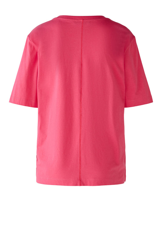 OUI - Cotton T-Shirt - Raspberry Sorbet
