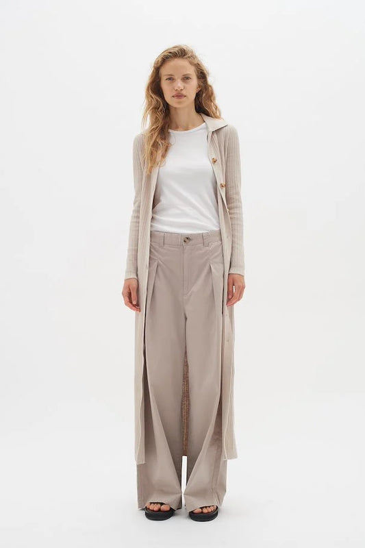 InWear PosyIW Wide Pant Full Length Clay