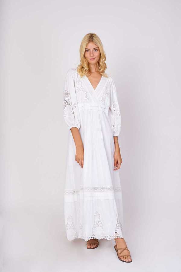 Derhy Petunia Dress  White
